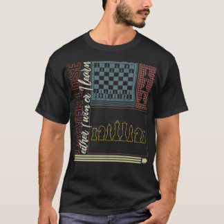 Camiseta Camisas De Ajedrez, Nunca Perdí Ni Gané Ni Aprendí