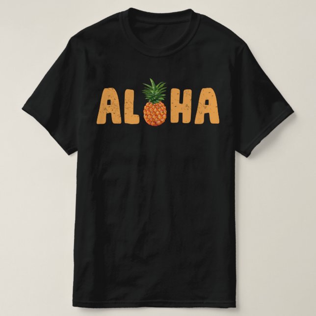 Camiseta camisas de aloha hawaii vacaciones verano playa tr (Diseño del anverso)