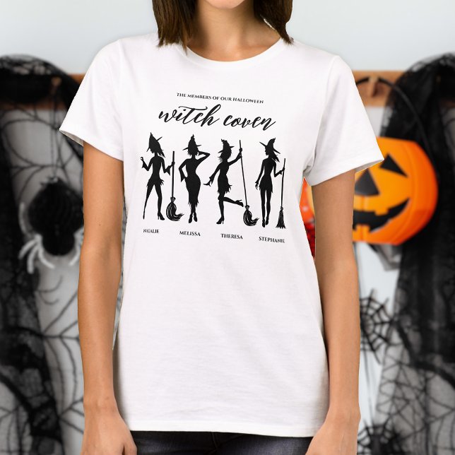 Camiseta Camisas de amistad Cuatro brujas Hormigón Hallowee (Subido por el creador)