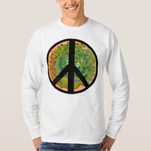 Camiseta Camisas de amor de signo de paz