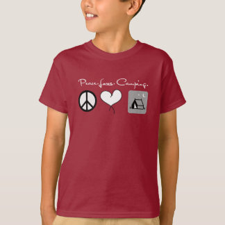 Camiseta Camisas de amor por la paz para niños