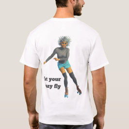 Camiseta Camisas de arte por la fantasía de una mujer extra