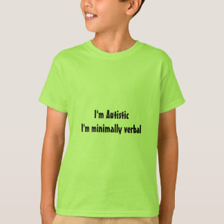 Camiseta Camisas de autismo infantil