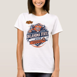 Camiseta Camisas de baloncesto femeninas del estado de Okla