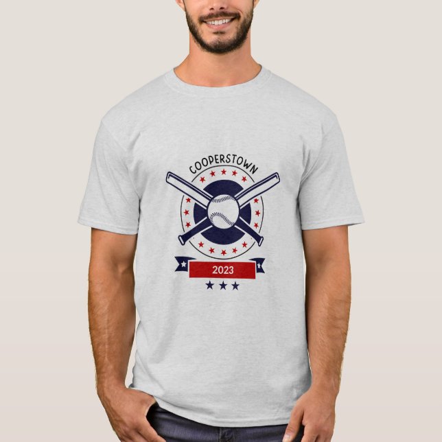Camiseta Camisas de béisbol Cooperstown DreamsPark (Anverso)