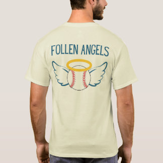 Camiseta Camisas de béisbol Follen Angels