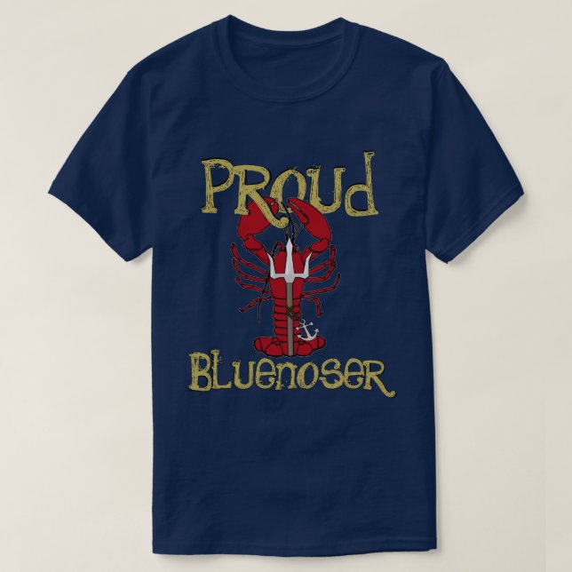 Camiseta Camisas de Bluenoser Nova Scotia (Diseño del anverso)