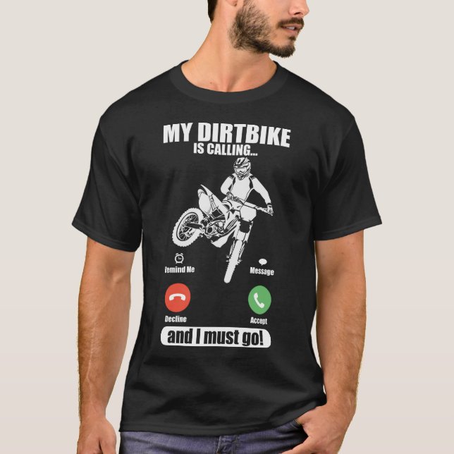 Camiseta Camisas de Brap de Bicicleta Sucia Fuera de Carret (Anverso)