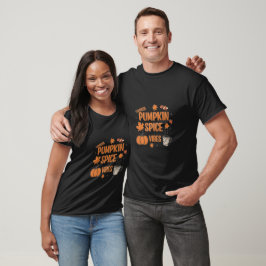 Camiseta Camisas de calabaza de pulpo de especias - Café de