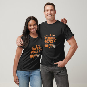 Camiseta Camisas de calabaza de pulpo de especias - Café de