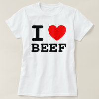 Camisas de carne de corazón