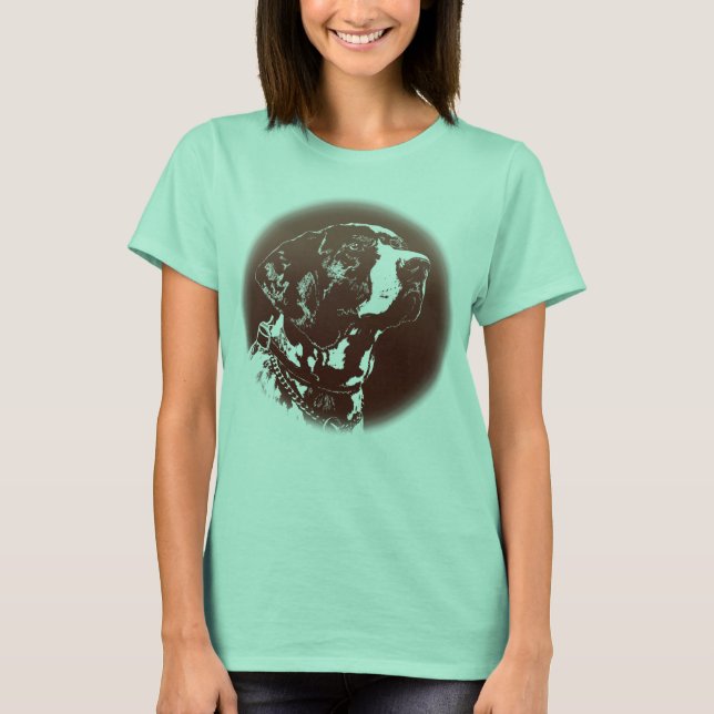 Camiseta Camisas de caza de mujeres punteros en Alemania (Anverso)