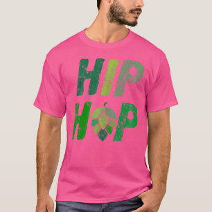 Camiseta Camisas De Cerveza De Hip Hop Con Hojas De Hop Par