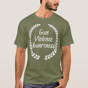 Camiseta Camisas de control de armas para mujeres Concienci