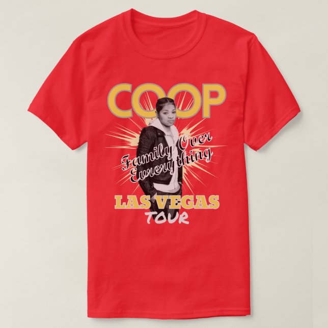 Camiseta Camisas de Coop de toda América (Diseño del anverso)