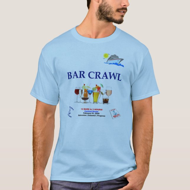 Camiseta Camisas de crucero-Personalizar - Hombres y mujere (Anverso)