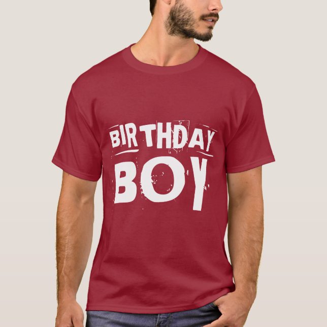 CAMISETA CAMISAS DE CUMPLEAÑERO (Anverso)