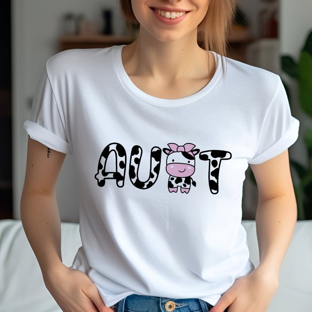 Camiseta Camisas de cumpleaños con tema de vaca con camiset (Subido por el creador)