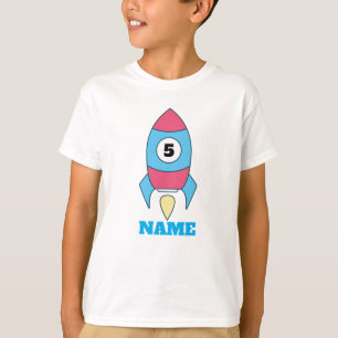 Camiseta Camisas de cumpleaños de la nave espacial - espac