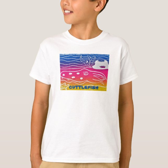 Camiseta Camisas de Cuttlefish (Anverso)