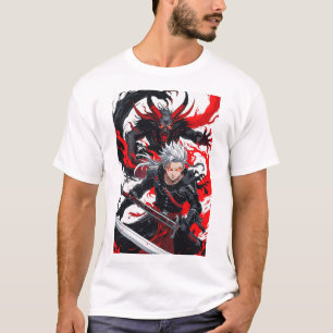 Camiseta Camisas de demostración de espada maldición