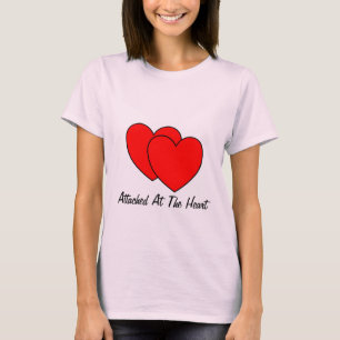 Camiseta Camisas de dos corazones