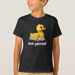 Camiseta Camisas de Duck de caucho Divertido Guay Mejor Niñ