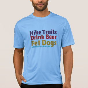 Camiseta Camisas de excursión técnica