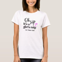 Camisas de fin de semana de viaje de Chicas person