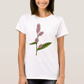 Camiseta Camisas de flores cortas
