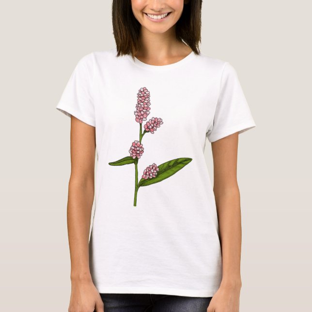 Camiseta Camisas de flores cortas (Anverso)