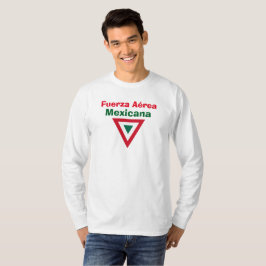 Camiseta Camisas de Fuerza Aérea Mexicana