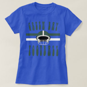 Camiseta Camisas de fútbol de Green Bay, juego retro con pr