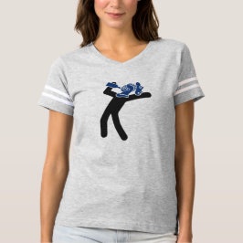 Camiseta Camisas de fútbol Knight borrachos para mujeres