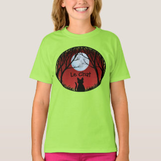 Camiseta Camisas de gato de gato de niño que adoran la cami