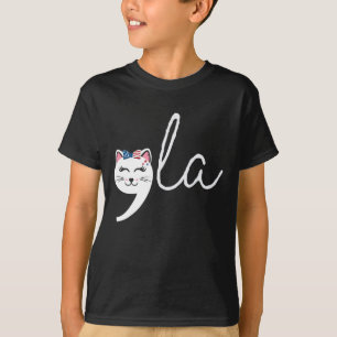 Camiseta Camisas de gato patriótico Comma 2024 mujeres Chic