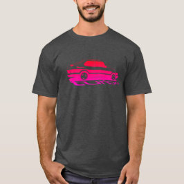 Camiseta Camisas de gradiente retro Saab Turbo
