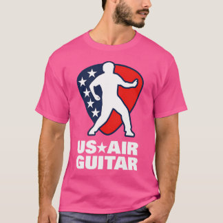 Camiseta Camisas De Guitarra Aérea Estadounidense Para Homb