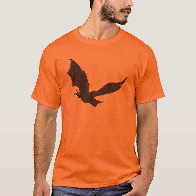 Camiseta Camisas de Halloween para Bat Volador (Anverso)