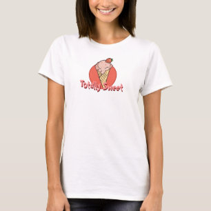 Camiseta Camisas de helado de fresa