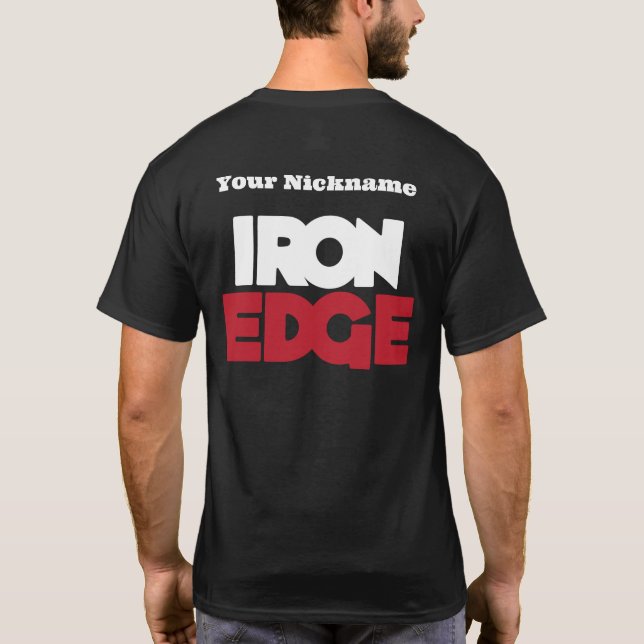 Camiseta ¡Camisas de hierro! (Reverso)