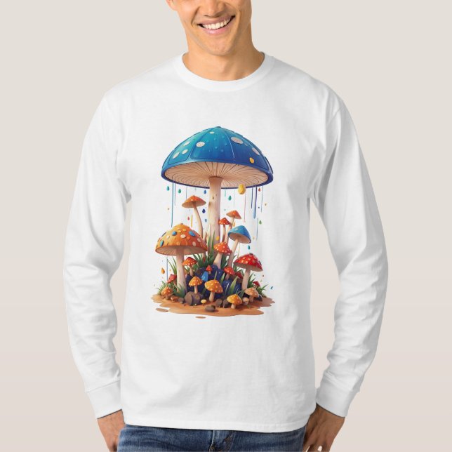 Camiseta Camisas de hongos estéticos | Mushroom (Anverso)