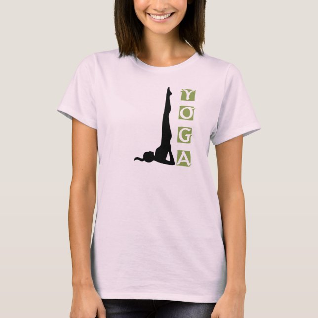 Camiseta Camisas de inversion Yoga Pose (Anverso)
