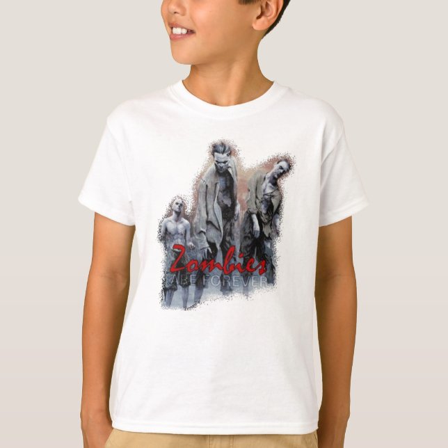 Camiseta Camisas de jengibre de Zombies (Anverso)