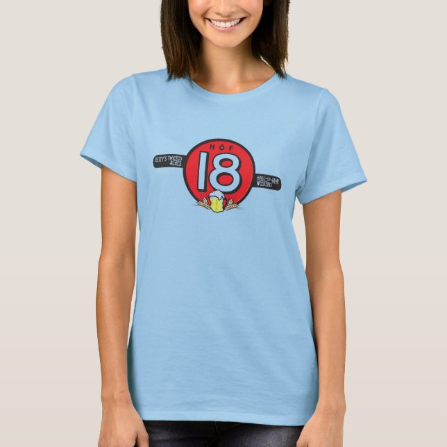Camiseta Camisas de jengibre HOF18 (Anverso)