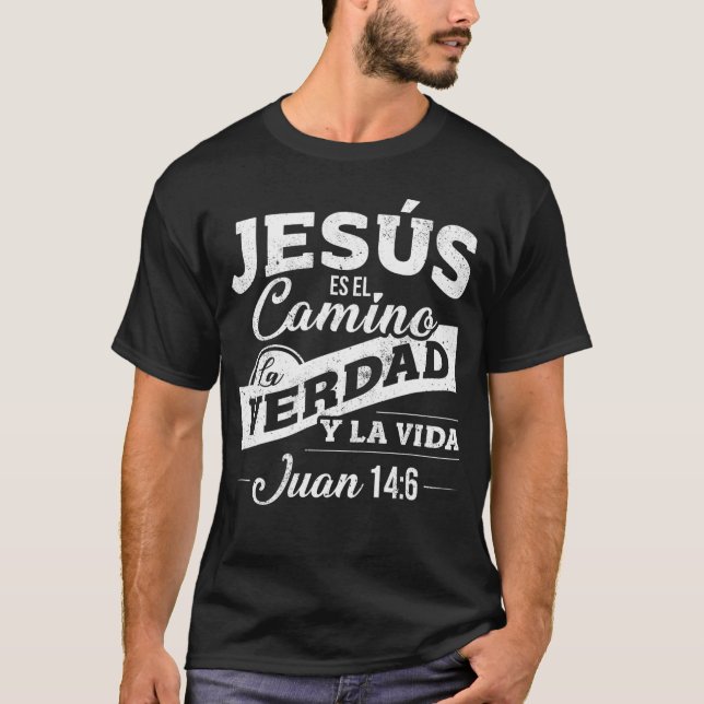 Camiseta Camisas De Jesus Con Versiculos De La Biblia (Anverso)