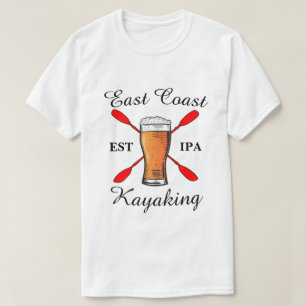 Camiseta Camisas de Kayak de la Costa Este