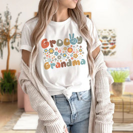 Camiseta Camisas de la abuela Groovy, escuadrón de la abuel