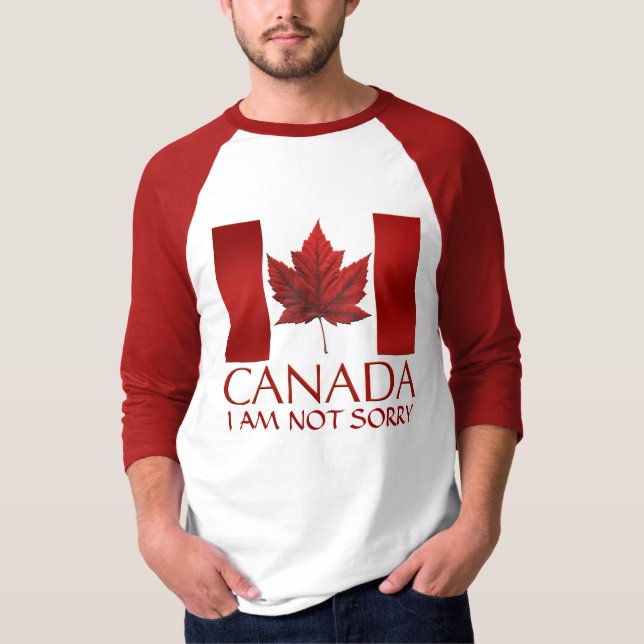 Camiseta Camisas de la bandera de Canadá de la bandera del  (Anverso)