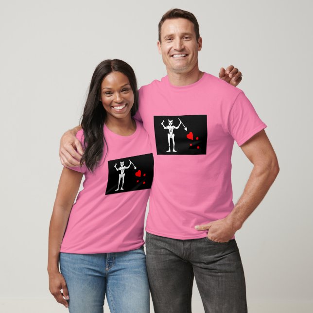 Camiseta Camisas de la bandera de Edward Teach aka Blackbea (Unisexo)